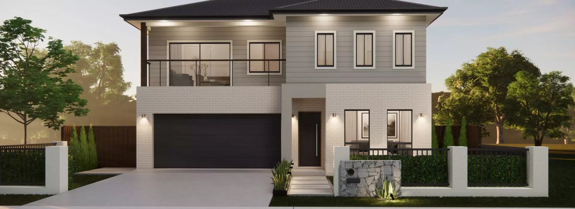 Two storey contemporary